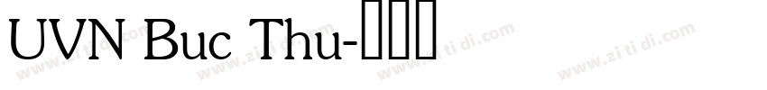 UVN Buc Thu字体转换